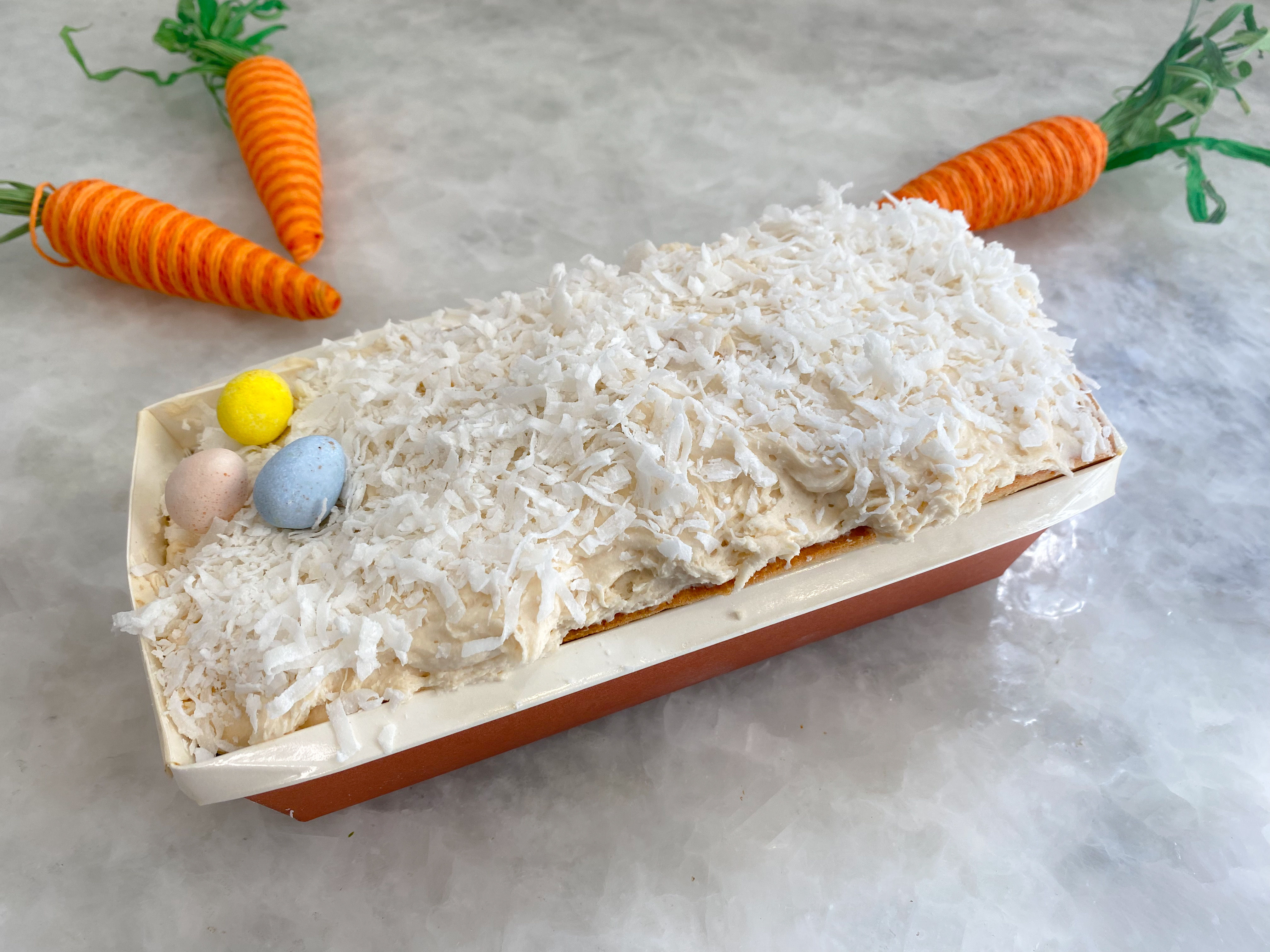 Coconut Cream Teacake