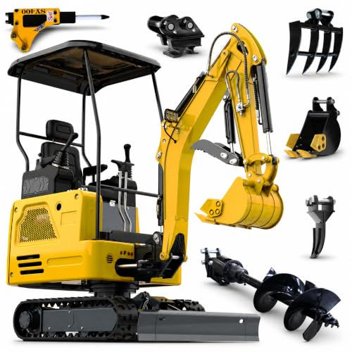 DigMaster 1.8-Ton Pilot Control Mini Excavator