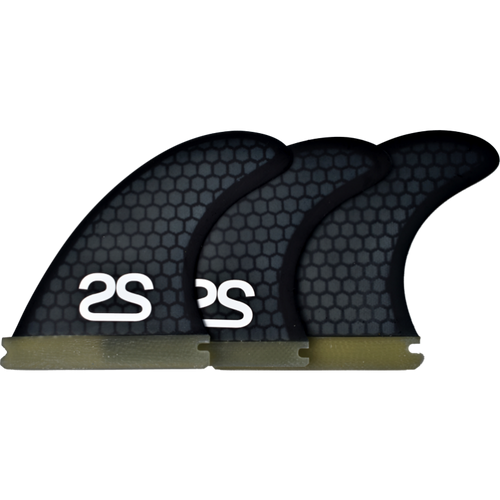 Future compatible Thruster fins Smoked Surfboards UK Ltd