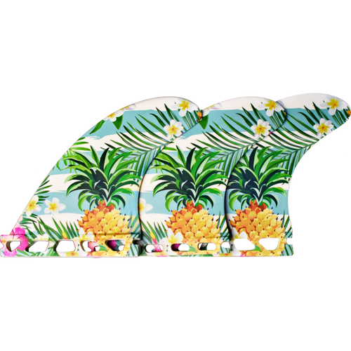 Future compatible Thruster fins Tropical Surfboards UK Ltd