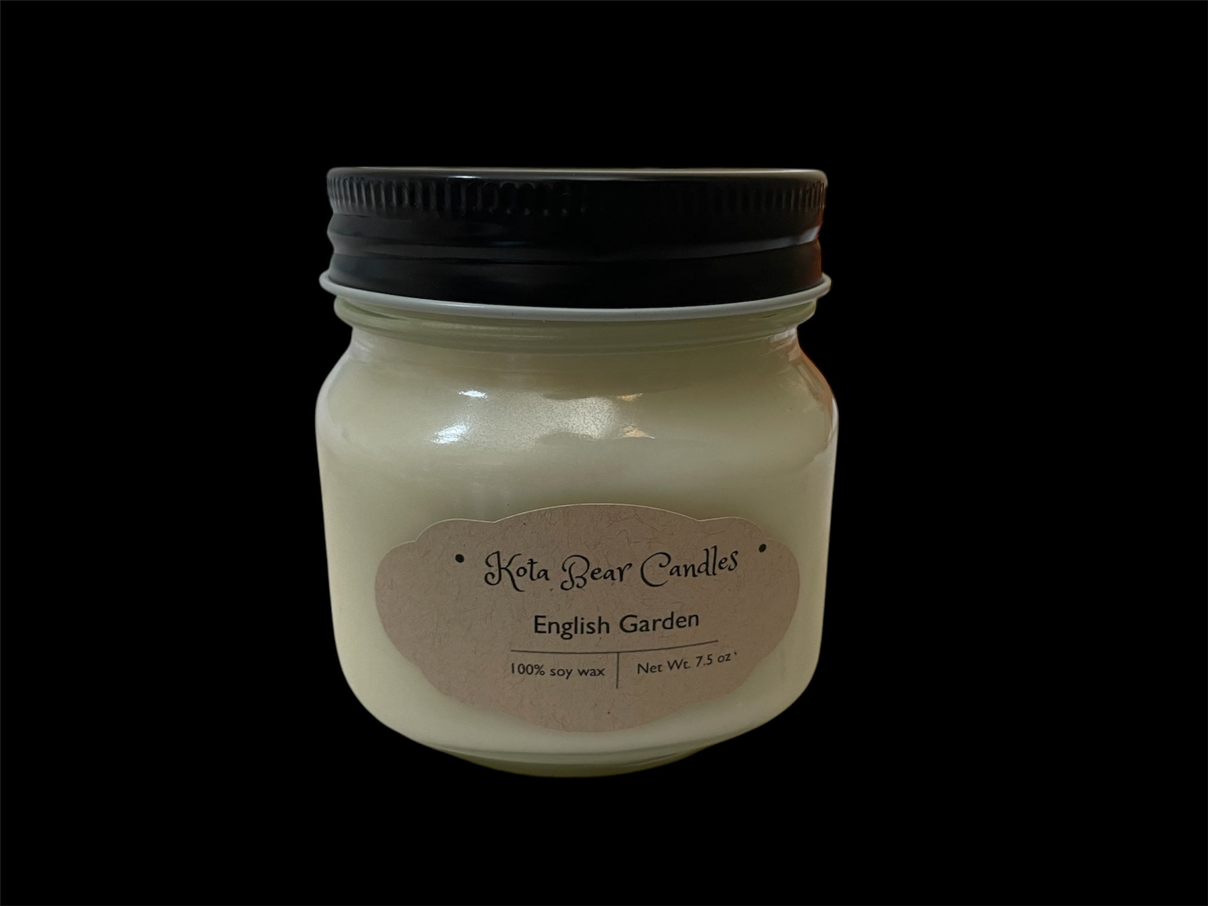 English Garden 7.5 oz scented candle.