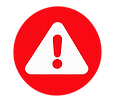 Icono de alerta rojo con triángulo blanco.png