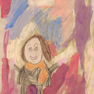 Lapsen tekemä muotokuva kansanedustaja
Inka Hopsusta.