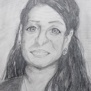 Nuoren tekemä muotokuva kansanedustaja Anna-Kaisa Ikosesta.