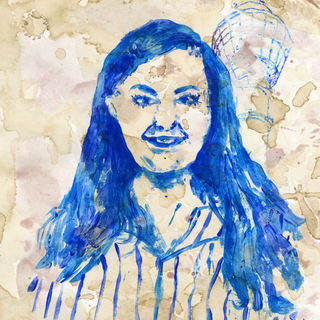 Lapsen tekemä muotokuva kansanedustaja Sanna Antikaisesta.