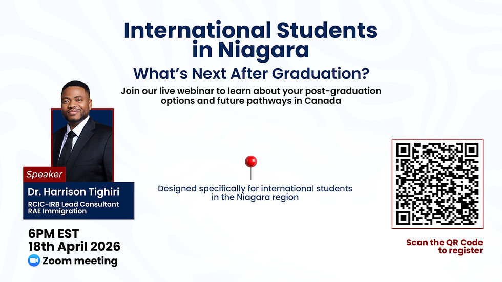 đ International Students in Niagara â Whatâs Next After Graduation?