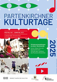 Alpenflimmern2025 Partenkirchner Kulturtage Plakat