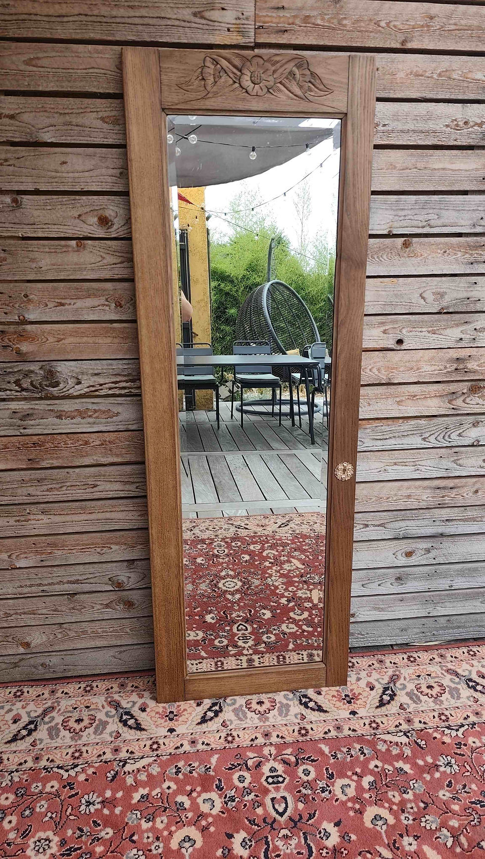 Miniature : Miroir Art Nouveau Jean Perrin