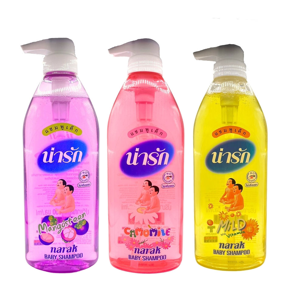 ภาพขนาดย่อ: Narak baby shampoo Mild with Vitamin E (ไม่เคืองตา)