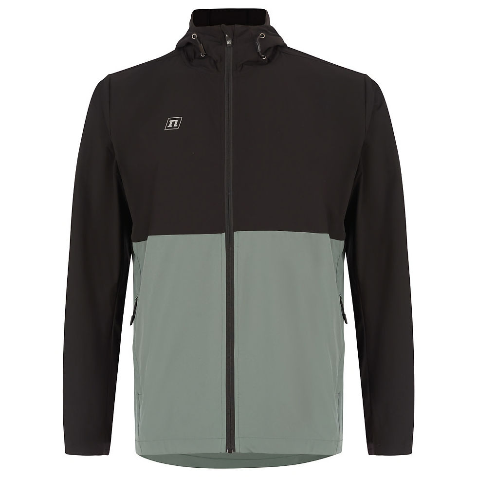 Icon tech jacket UX black / teel green