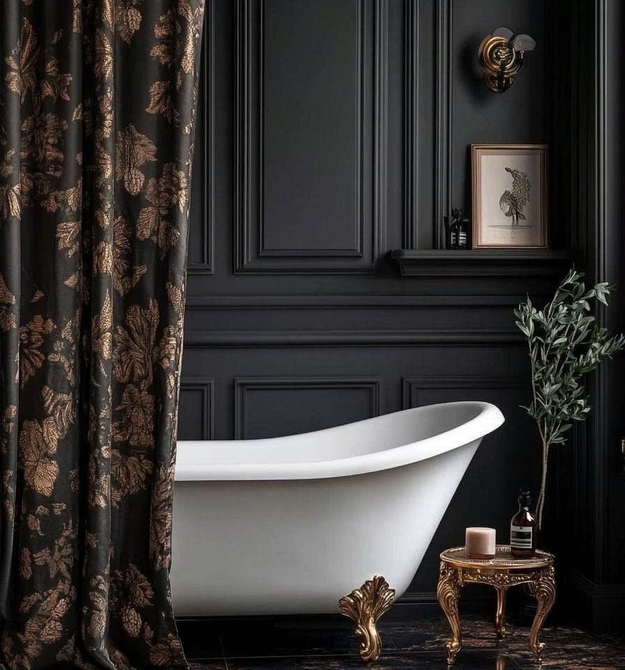 Clara x Dark Academia – Hướng Dẫn Decor Phòng Tắm Cho Tâm Hồn Yêu Sự Trầm Tĩnh