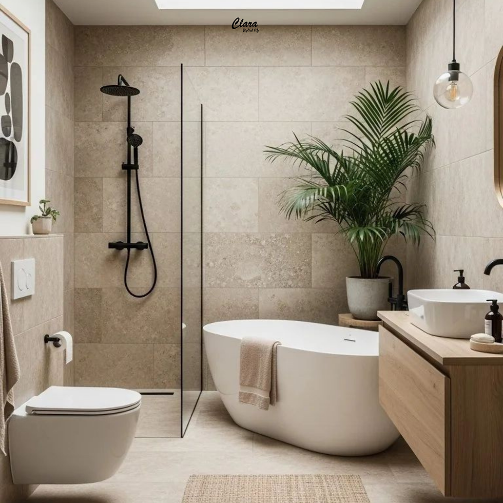 Phòng tắm cũng cần “phối đồ”: Bạn đang mix & match đúng chưa? Cùng Clara khám phá