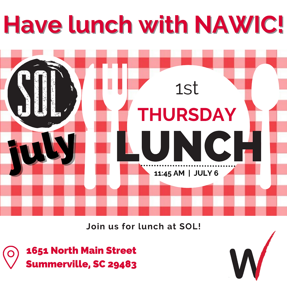1st Thursday Lunch - July '23