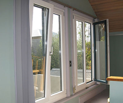 Tilt & Turn Window-Grey on White