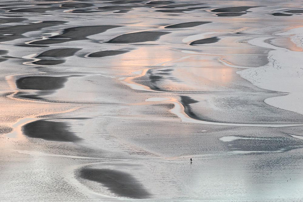 Llandonna Orange Sky Reflections