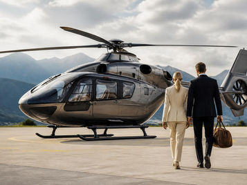 EC135 Twin Engine Helikopter: VIP-Charterflüge ab München