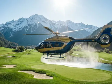 Helikopter Golfreisen mit HELIGOLF: Das ultimative Geschenk für Golfer
