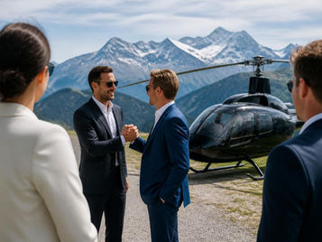 Firmen Events: Exklusive Hubschrauber-Erlebnisse für Ihr Team