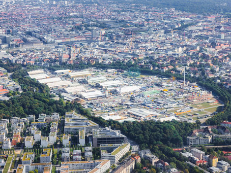 Sehenswürdigkeiten München Innenstadt aus der Luft entdecken!
