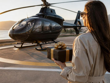 Gutschein Geschenk: Helikopter-Rundflüge für besondere Momente