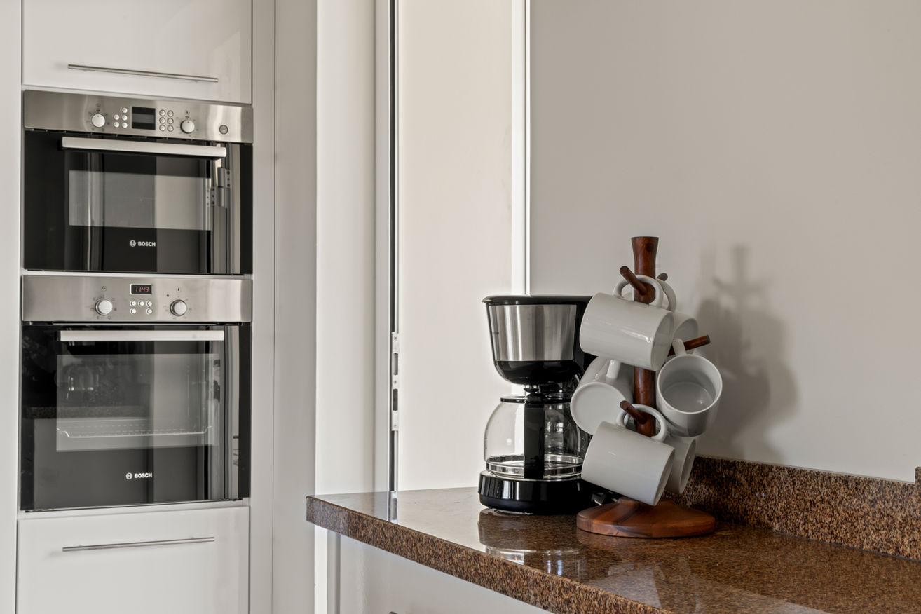 Stainless appliances and essentials to make cooking at home effortless.