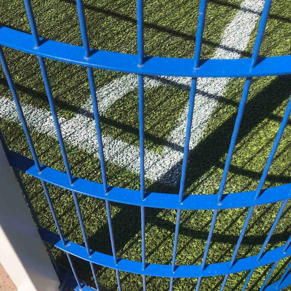 Антивандальна кутова секція огорожі для спортивних майданчиків