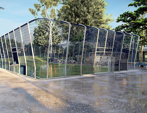 Строительство спортивной площадки