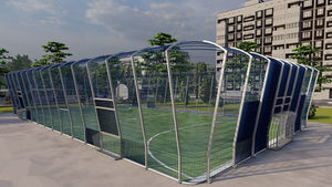 Антивандальна огорожа для спортивного майданчика серії ОЛІМПІК