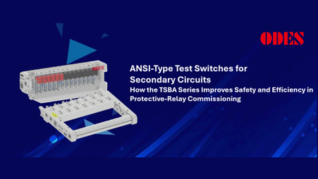 ODES ANSI-Type Test Switches for Secondary Circuits