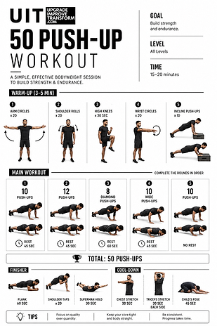 Push up Workout