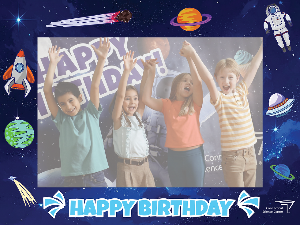 Space Themed Selfie Frame
