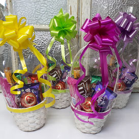 Snack basket, sweet basket, sweet hamper, treat hamper, birthday hamper, sympathy hamper, get well hamper, anniversary hamper