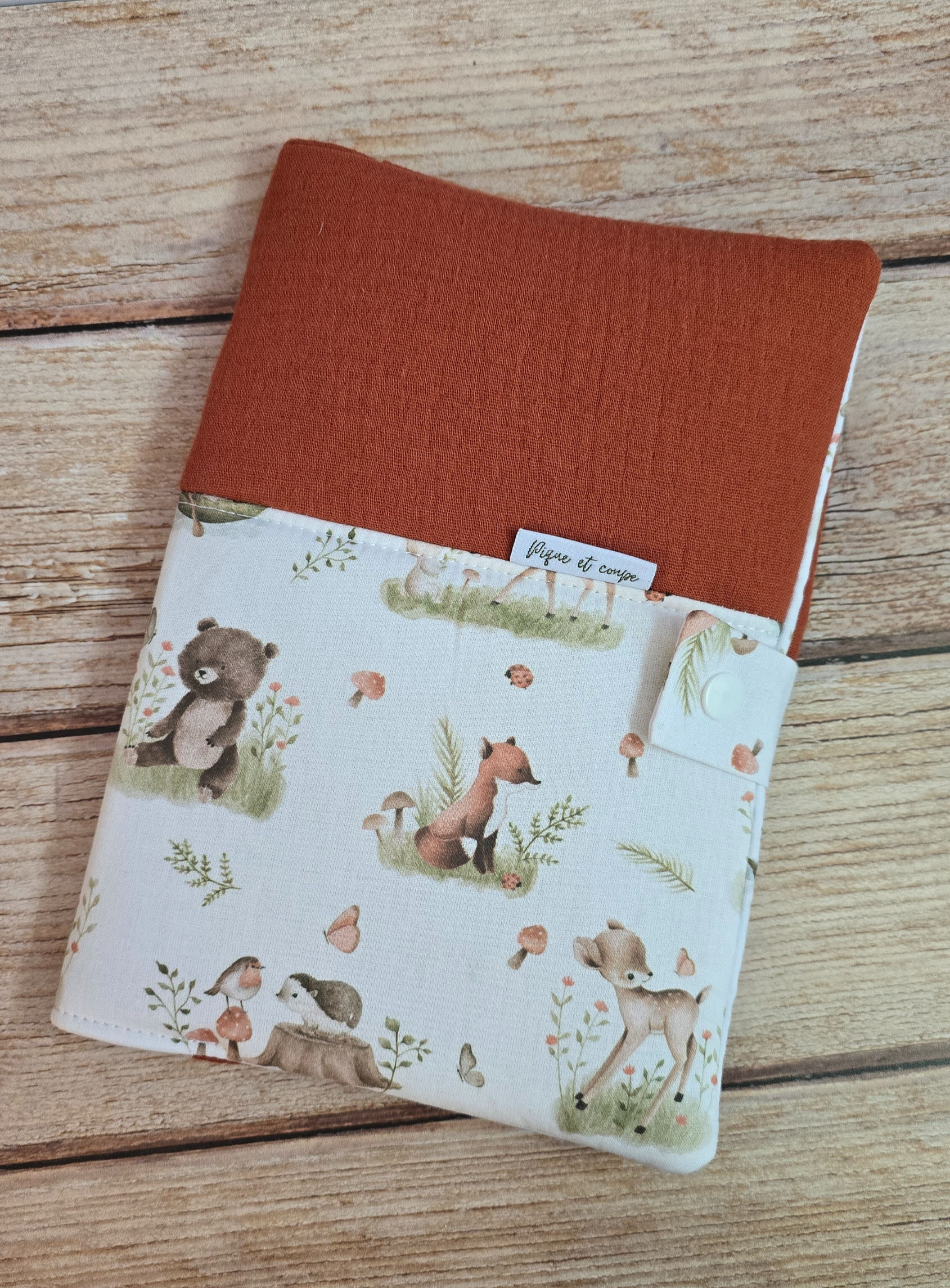 Protège carnet automnales