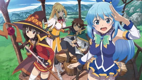 Novo projeto animado de Konosuba é confirmado