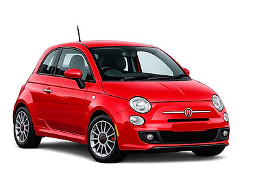 Fiat 500, 3 drzwi, 4 miejsca, radio, klimatyzacja, manualna skrzynia biegów