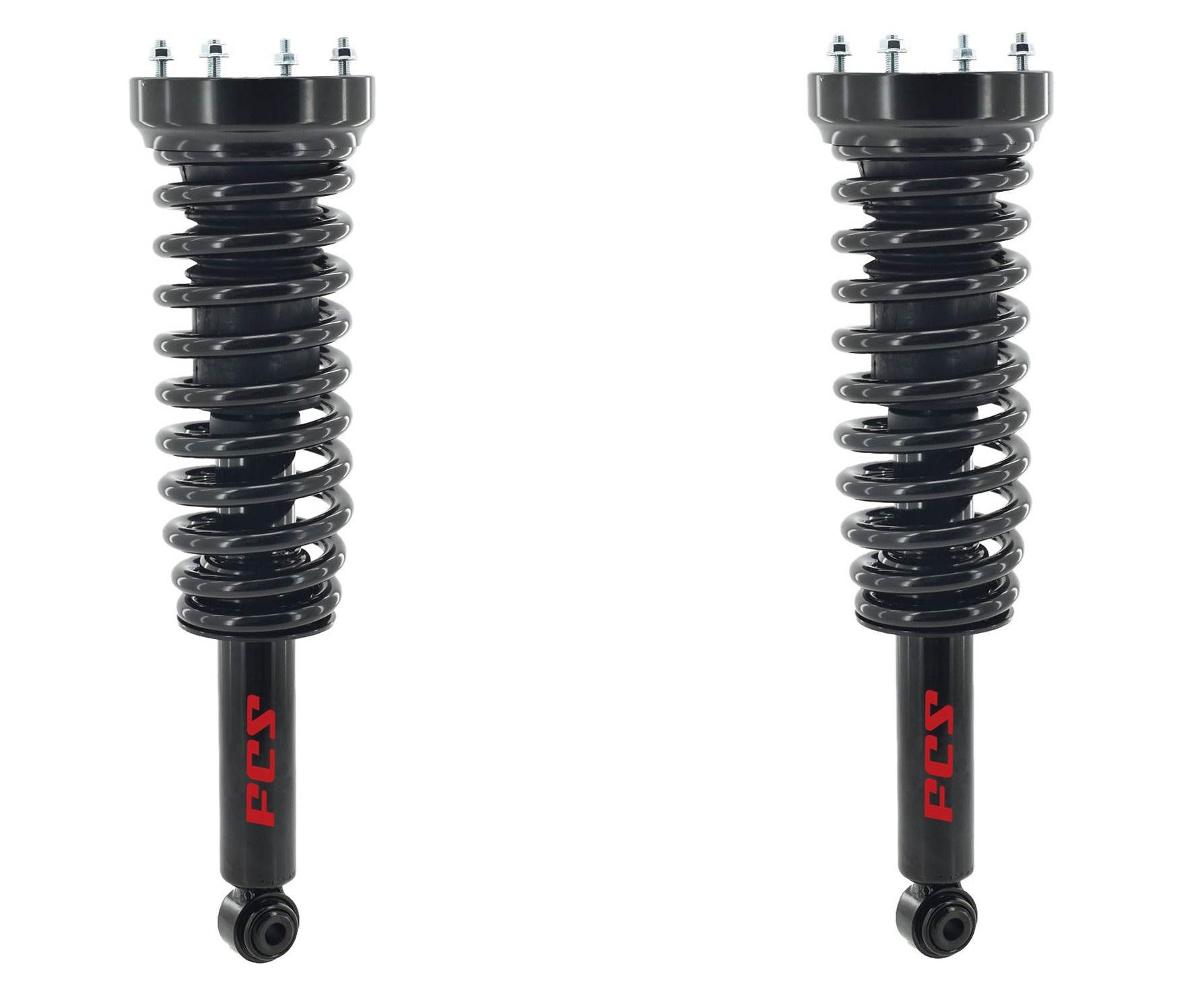 2x Rear Shock Absorber Complete for JAGUAR SUPER V8 XJ XJ8 XJR 2004-10 RA/741RP