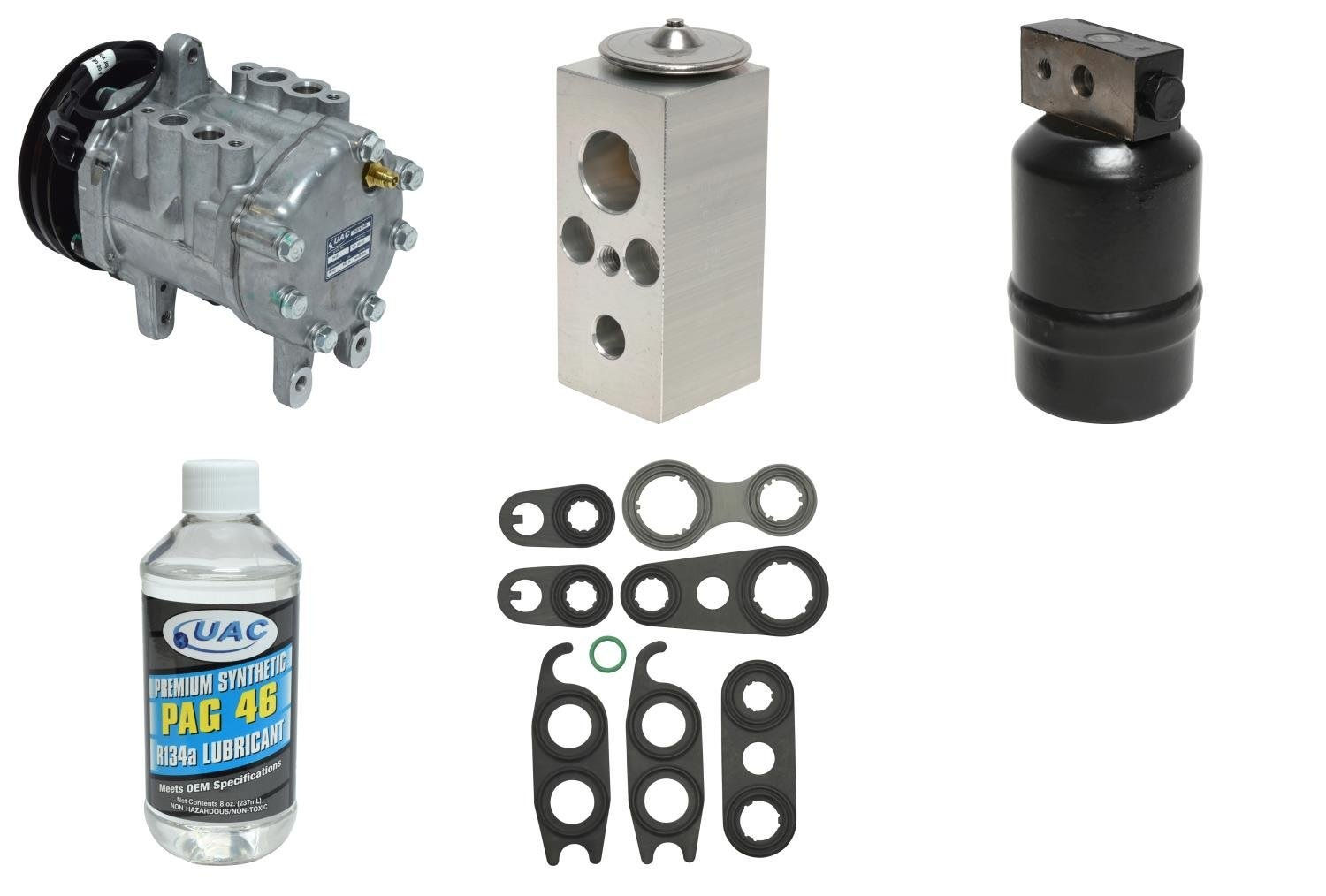 A/C Compressor Kit for DODGE B150 B250 3.7L 5.9L 5.2L 3.9L 1984-1991 RA/477RPP