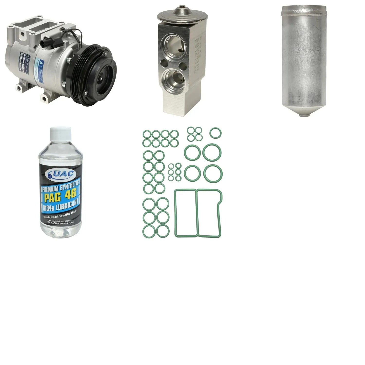A/C Compressor Kit for KIA SPECTRA 1.8L 2002-2003 RA/842RPP