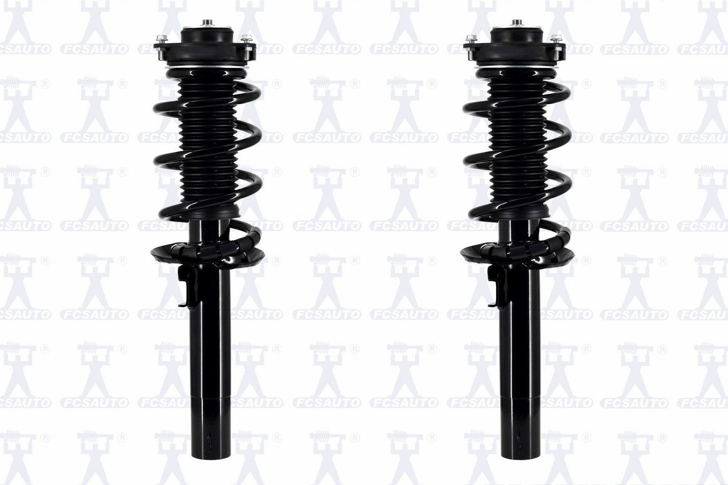 2x Front Shock Absorber Complete for VOLKSWAGEN GTI 2010-2014 RA/933RP