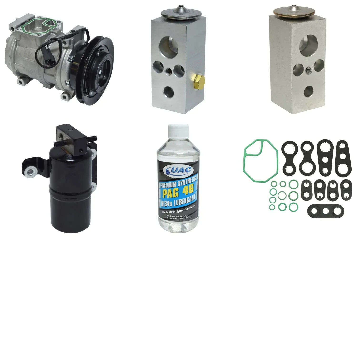 A/C Compressor Kit for DODGE CARAVAN 2.5 L 1991 RA/1795RPP