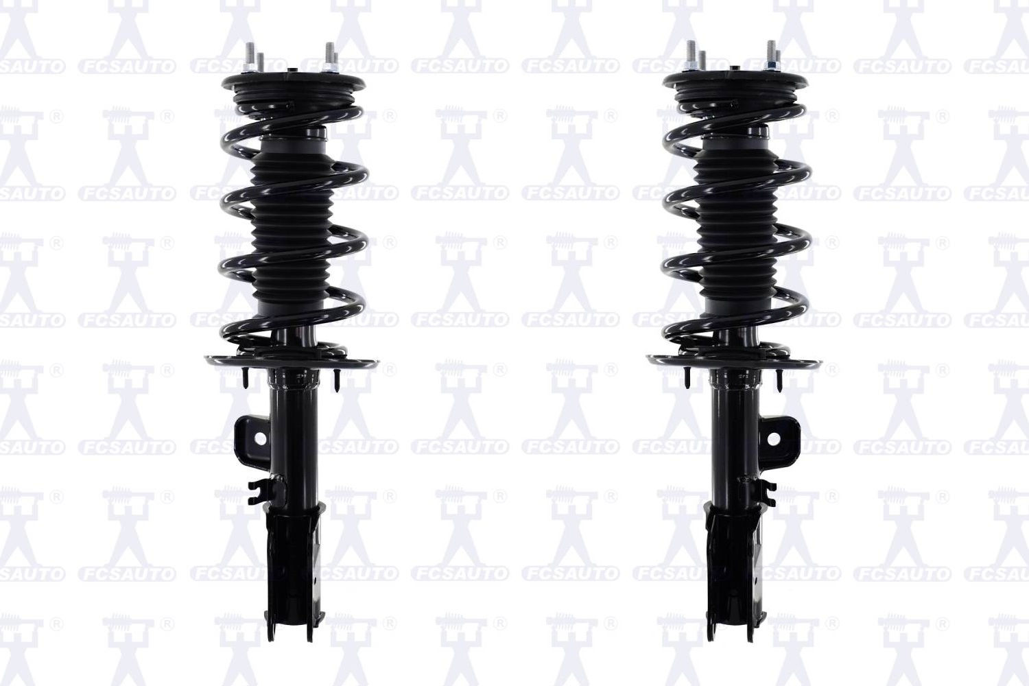 2x Front Shock Absorber Complete for FORD POLICE SEDAN 2013-2019 RA/1050RP
