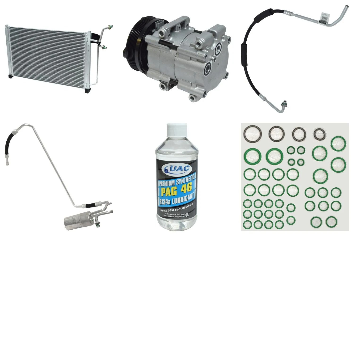 A/C Compressor Kit for MAZDA MERCURY TAURUS SABLE 3.0L 1994-1995 RA/536RPP