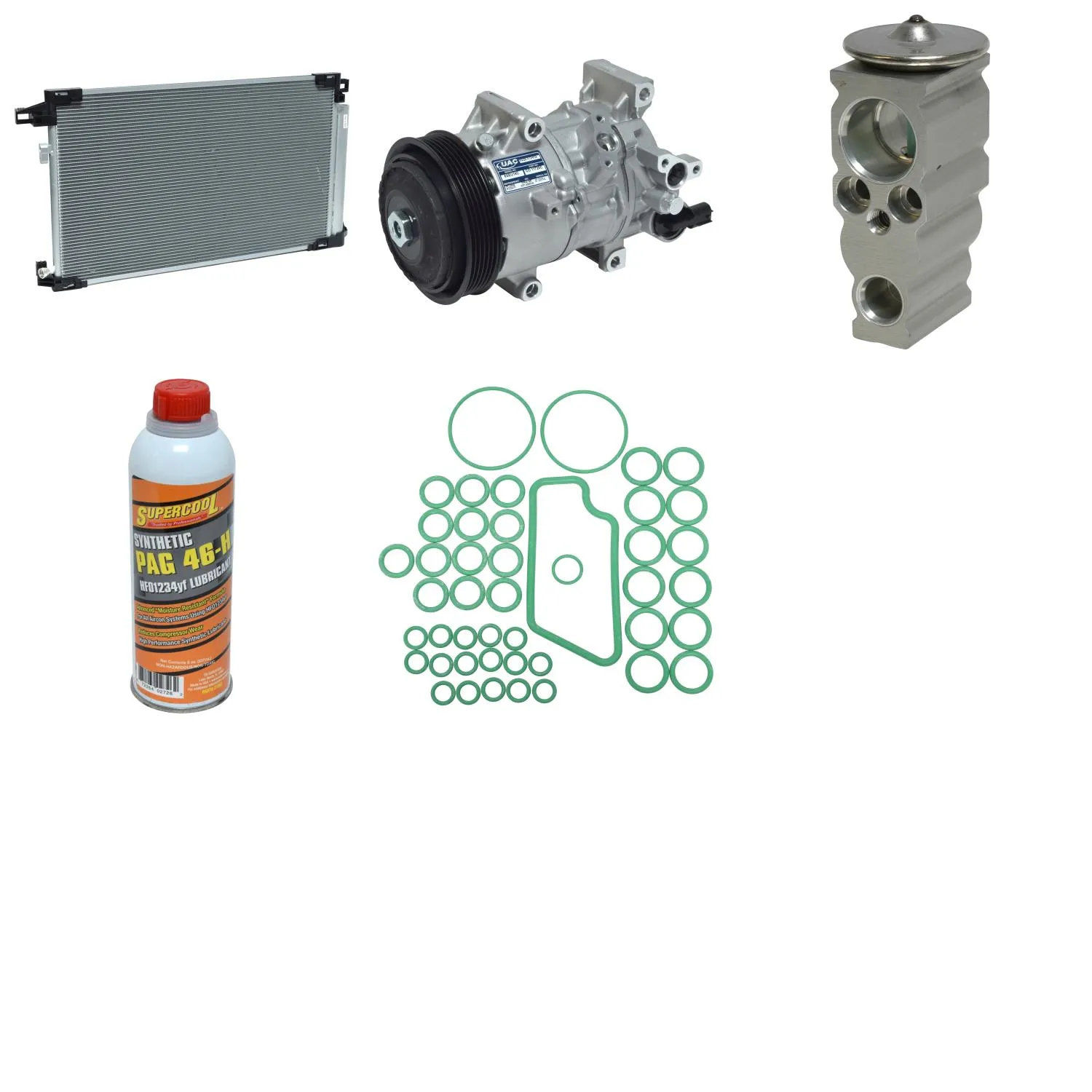 A/C Compressor Kit for TOYOTA C-HR LIMITED BASE LE XLE 2018-2019 RA/4777RPP