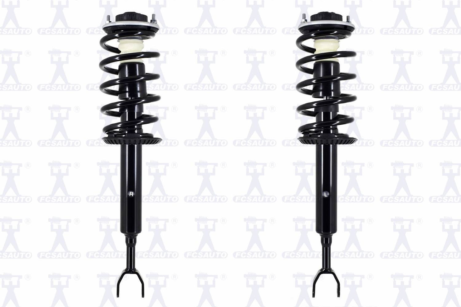 2x Front Shock Absorber Complete for AUDI A4 1996-2001 RA/490RP