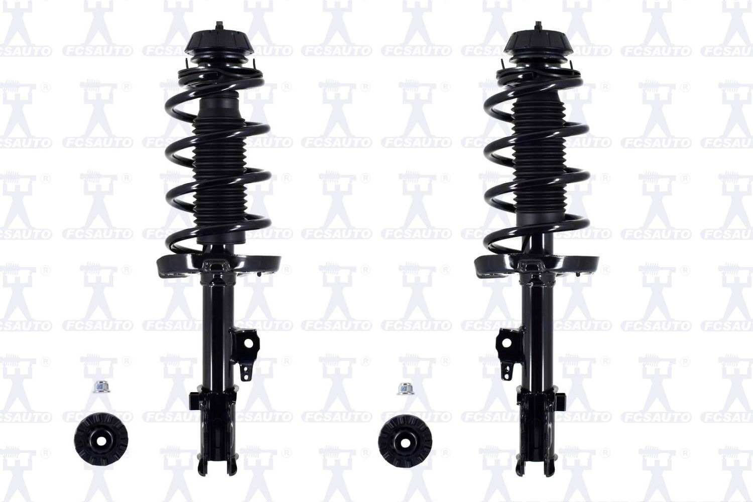 2x Front Shock Absorber Complete for KIA SOUL 2012-2013 RA/858RP