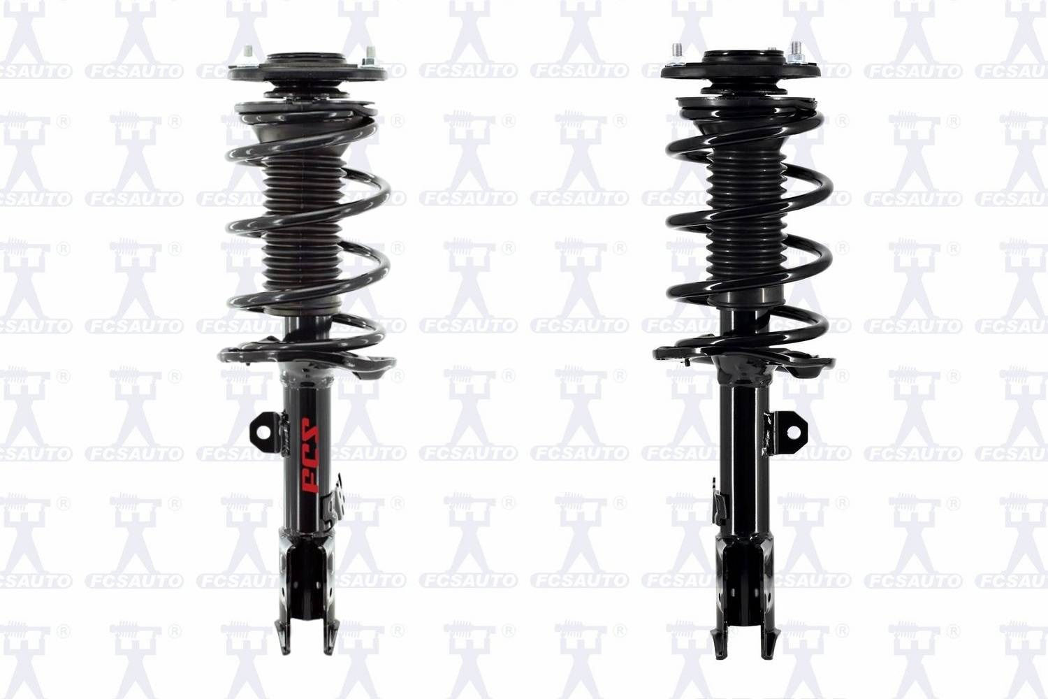2x Front Shock Absorber Complete for TOYOTA COROLLA 2014-2019 RA/332RP