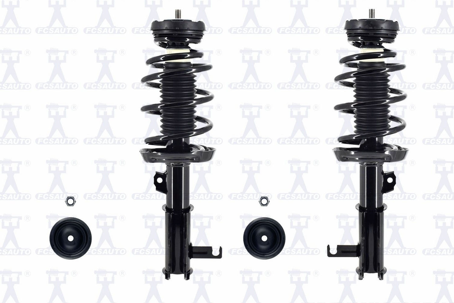 2x Front Shock Absorber Complete for CHEVROLET MALIBU 2013 RA/1052RP