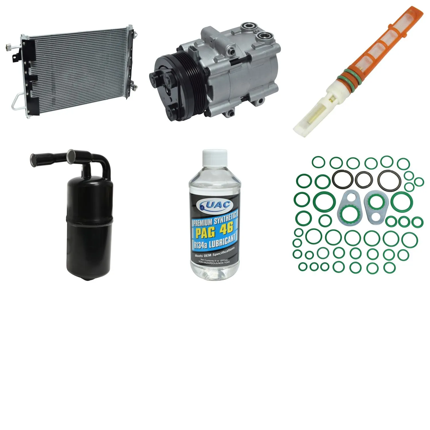 A/C Compressor Kit for FORD MUSTANG 4.6L 2005-2006 RA/458RPP