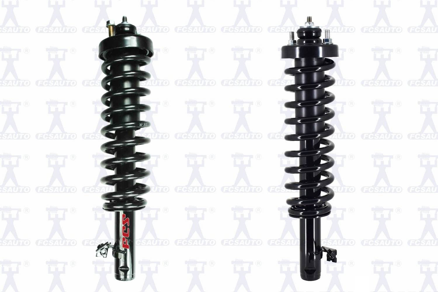 2x Front Shock Absorber Complete for HONDA CIVIC 1992-1995 RA/570RP