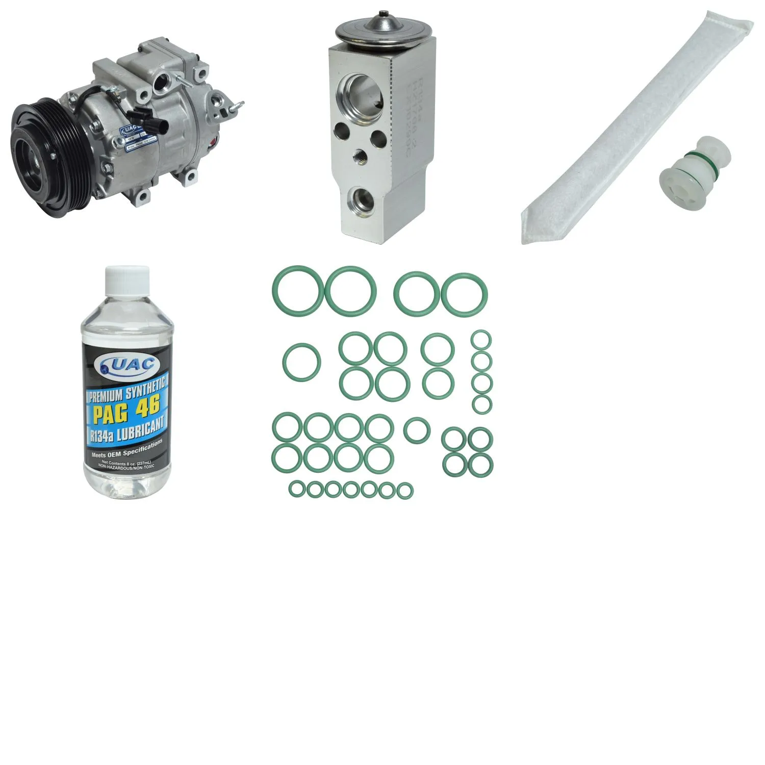 A/C Compressor Kit for KIA MAGENTIS OPTIMA 2.4L 2.7L 2007-2008 RA/2979RPP